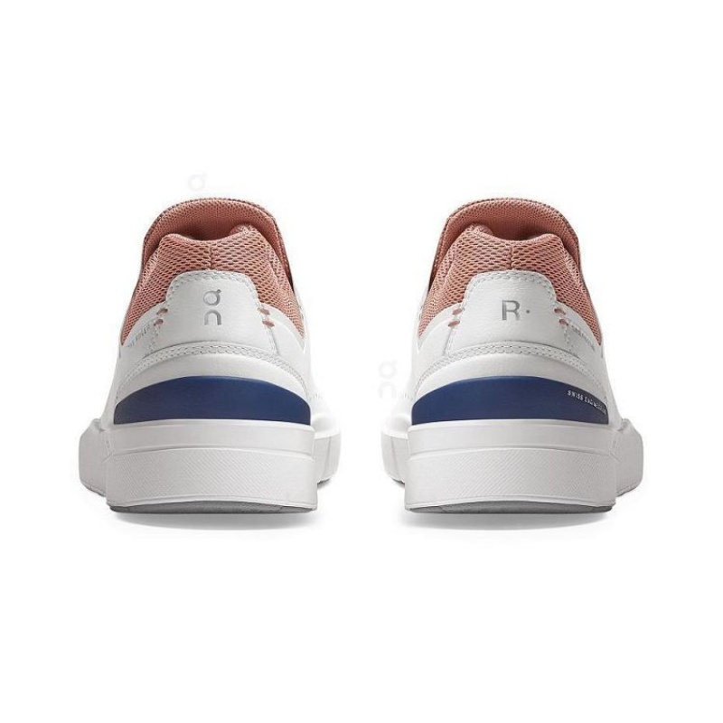 White / Brown Women On Cloud THE ROGER Advantage Sneakers | IE_ON8173