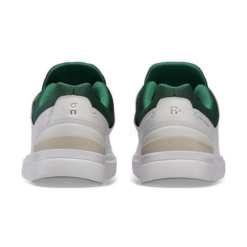 White / Green Men On Cloud THE ROGER Advantage Sneakers | IE_ON8758