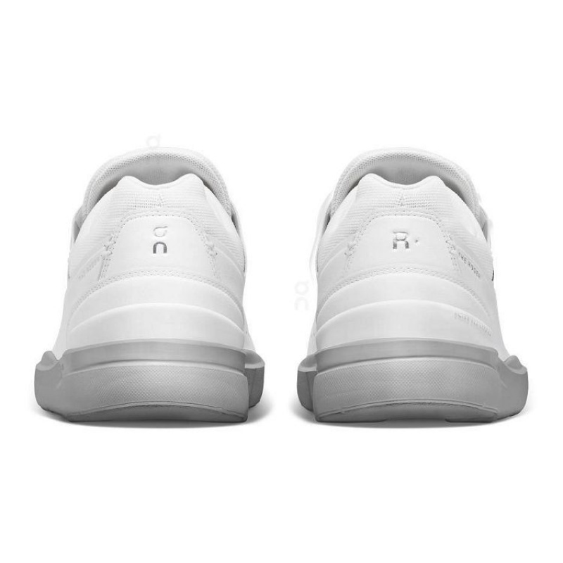 White / Grey Men On Cloud THE ROGER Advantage Sneakers | IE_ON8791