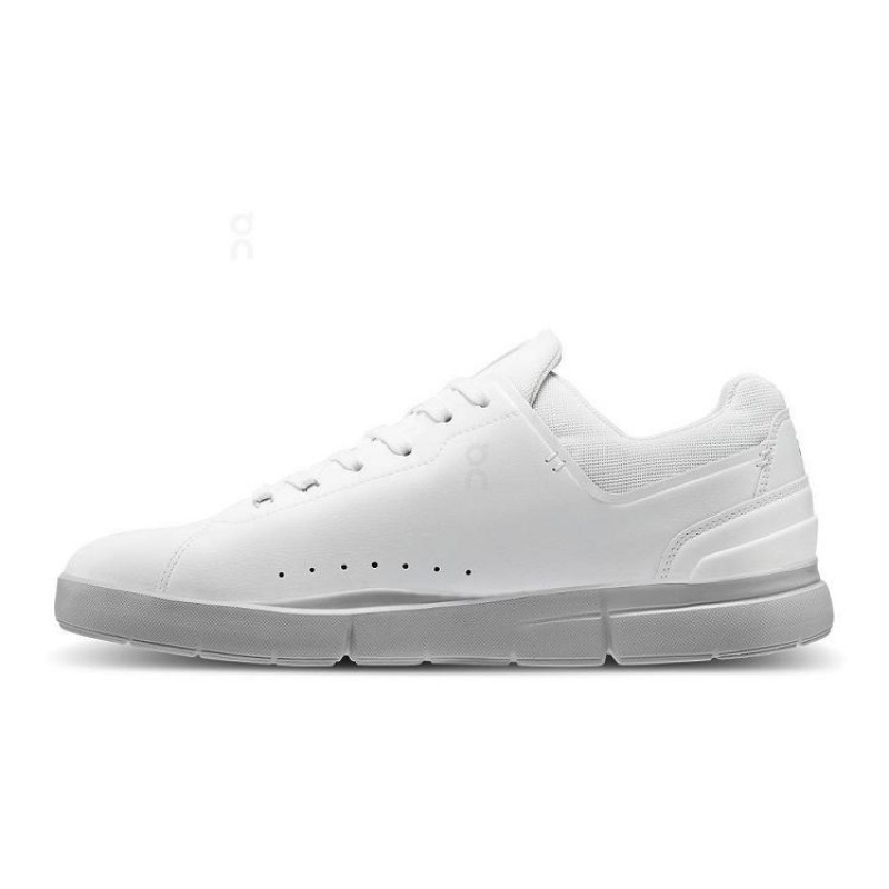 White / Grey Men On Cloud THE ROGER Advantage Sneakers | IE_ON8791