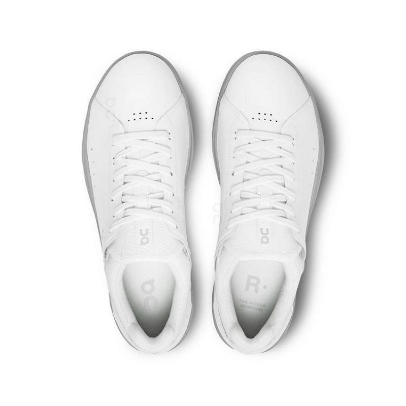 White / Grey Men On Cloud THE ROGER Advantage Sneakers | IE_ON8791