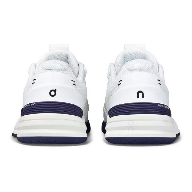 White / Navy Women On Cloud THE ROGER Pro Tennis Shoes | IE_ON8174