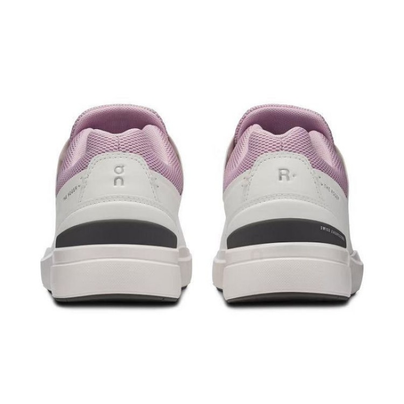 White / Pink Women On Cloud THE ROGER Advantage Sneakers | IE_ON8144