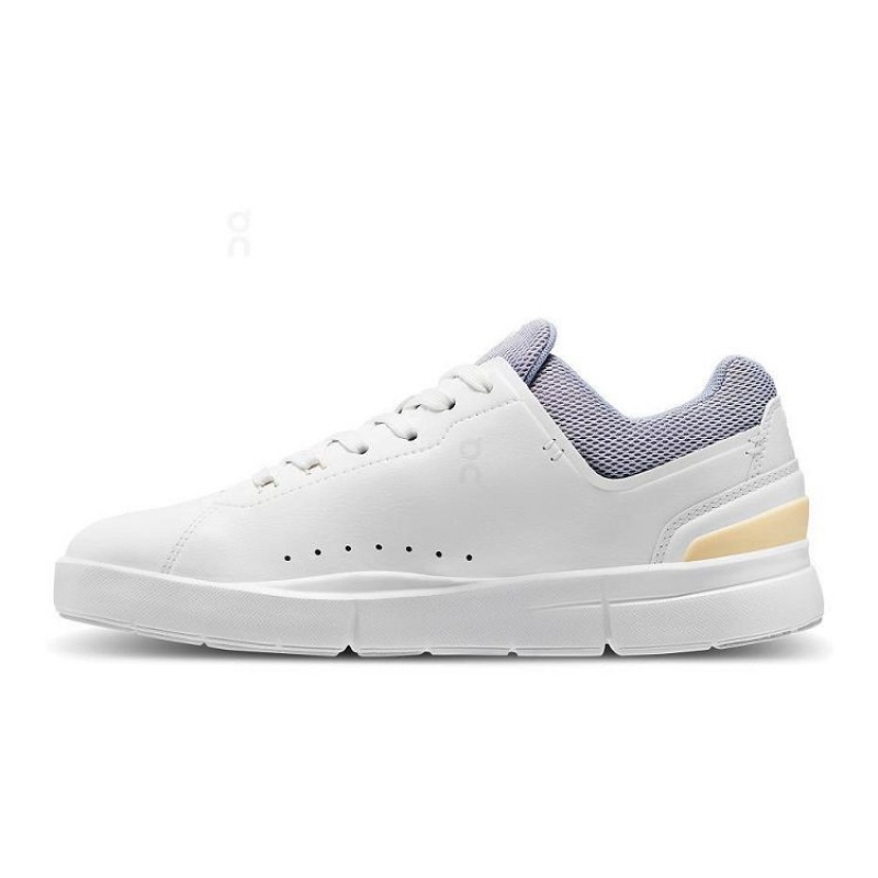 White / Purple Women On Cloud THE ROGER Advantage Sneakers | IE_ON8776