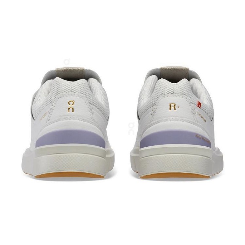 White / Purple Women On Cloud THE ROGER Centre Court Sneakers | IE_ON8995