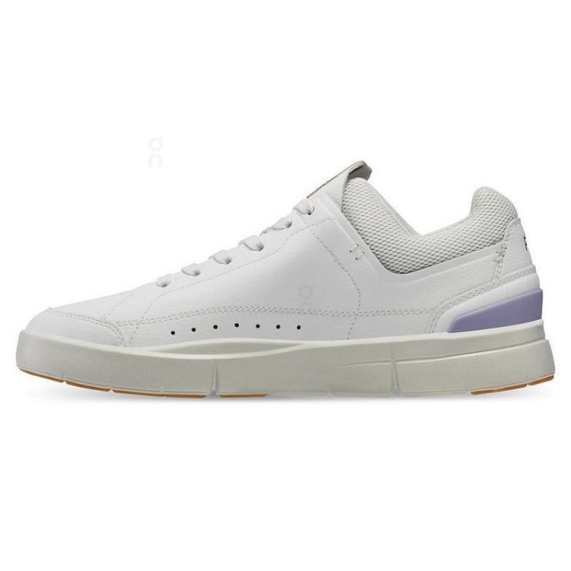 White / Purple Women On Cloud THE ROGER Centre Court Sneakers | IE_ON8995