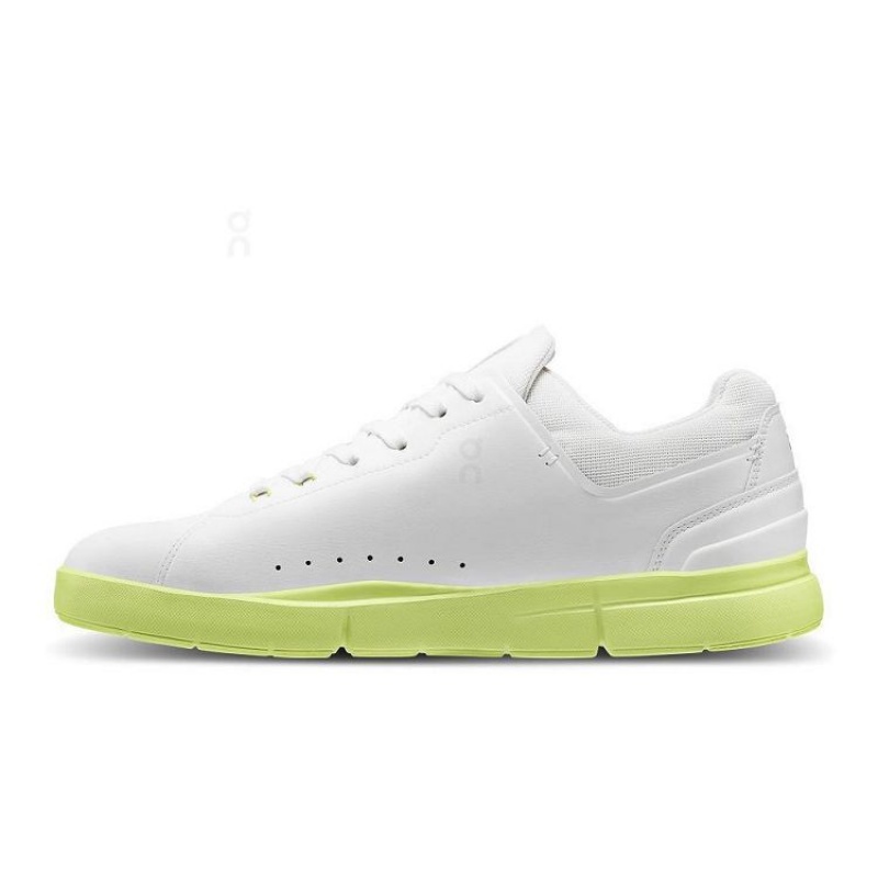 White / Yellow Men On Cloud THE ROGER Advantage Sneakers | IE_ON9125