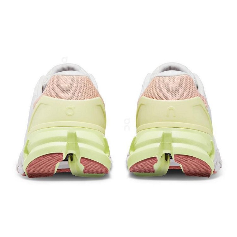 White / Yellow Women On Cloud Cloudflyer 4 Road Running Shoes | IE_ON8130