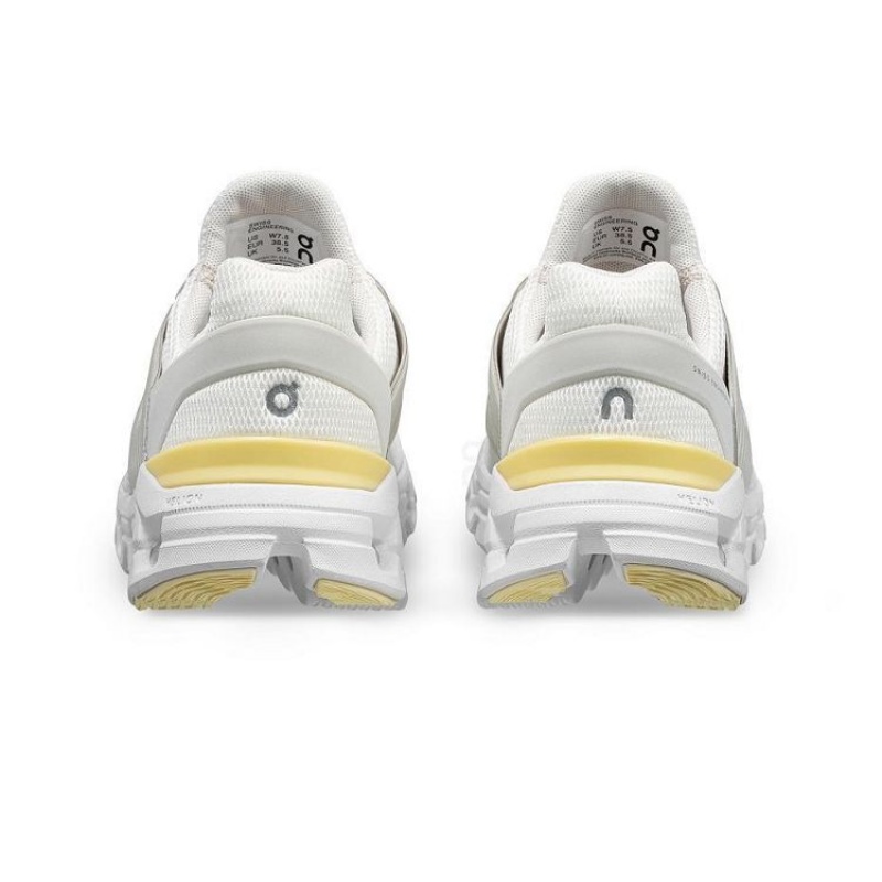 White / Yellow Women On Cloud Cloudswift Road Running Shoes | IE_ON8162