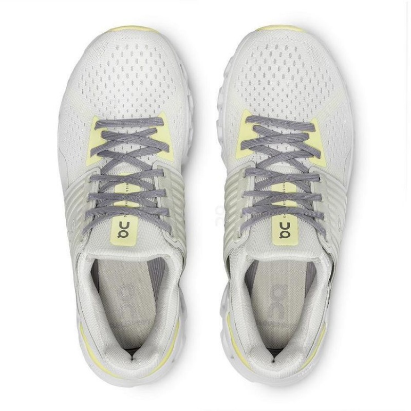 White / Yellow Women On Cloud Cloudswift Road Running Shoes | IE_ON8162