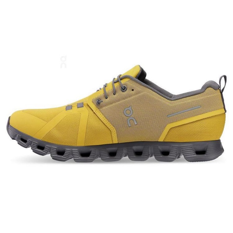 Yellow Men On Cloud Cloud 5 Waterproof Sneakers | IE_ON8465