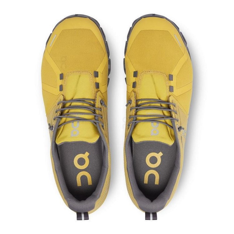 Yellow Men On Cloud Cloud 5 Waterproof Sneakers | IE_ON8465