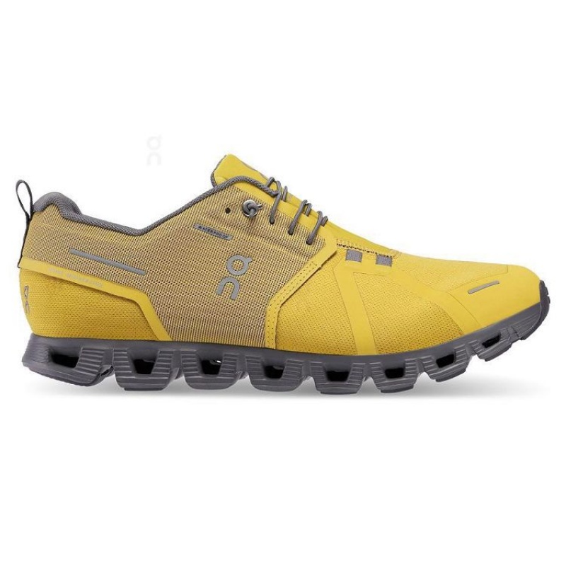 Yellow Men On Cloud Cloud 5 Waterproof Sneakers | IE_ON8465