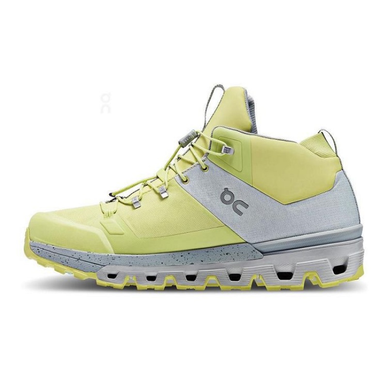 Yellow Men On Cloud Cloudtrax Waterproof Hiking Boots | IE_ON8166