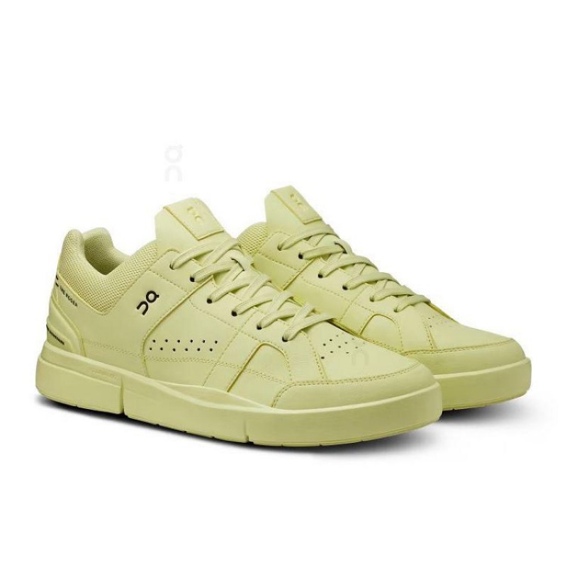 Yellow Men On Cloud THE ROGER Clubhouse Sneakers | IE_ON8480