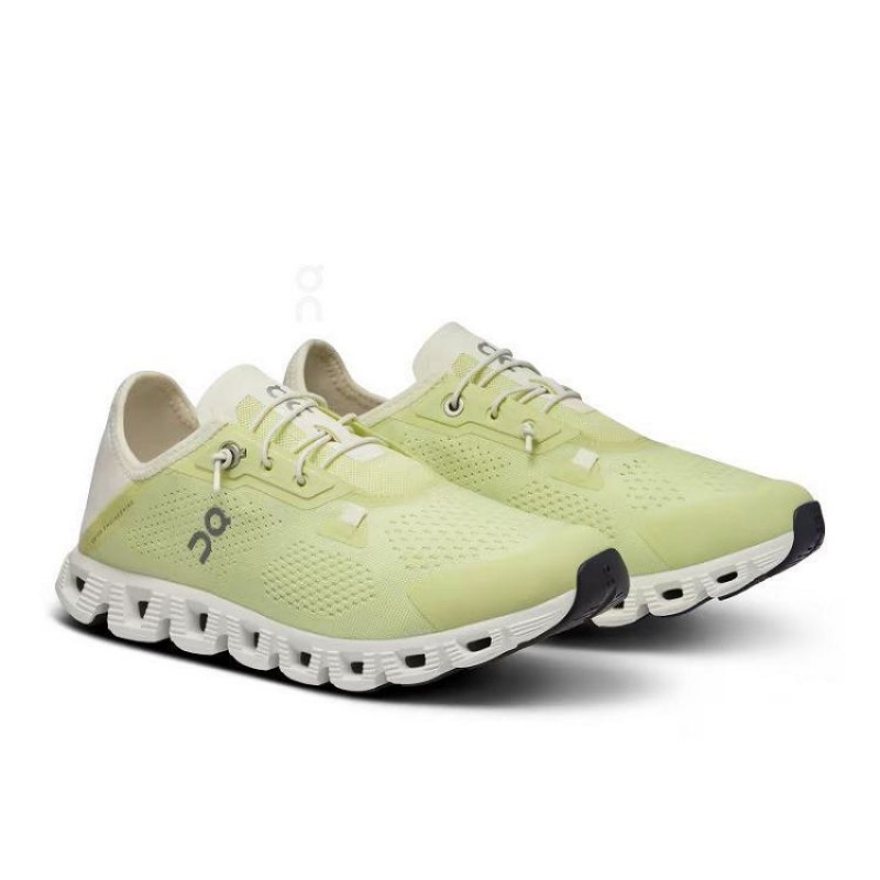 Yellow Women On Cloud Cloud 5 Coast Sneakers | IE_ON8014