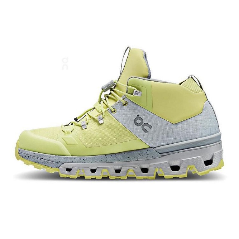 Yellow Women On Cloud Cloudtrax Waterproof Hiking Boots | IE_ON8011