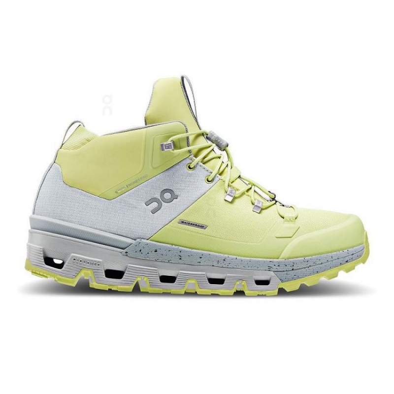 Yellow Women On Cloud Cloudtrax Waterproof Hiking Boots | IE_ON8011