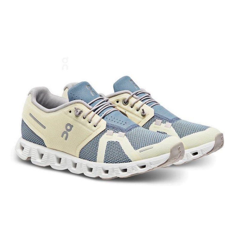 Yellow / Blue Women On Cloud Cloud 5 Combo Sneakers | IE_ON9080