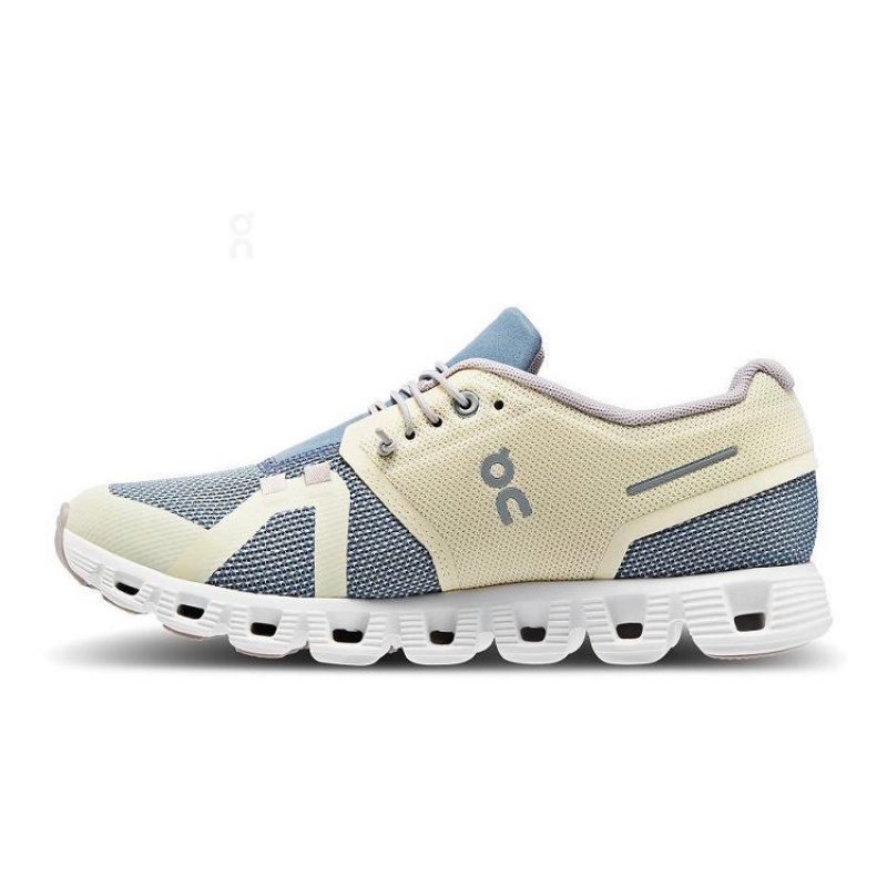 Yellow / Blue Women On Cloud Cloud 5 Combo Sneakers | IE_ON9080