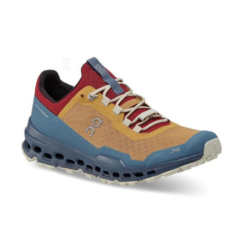 Yellow / Blue Women On Cloud Cloudultra Hiking Shoes | IE_ON8747