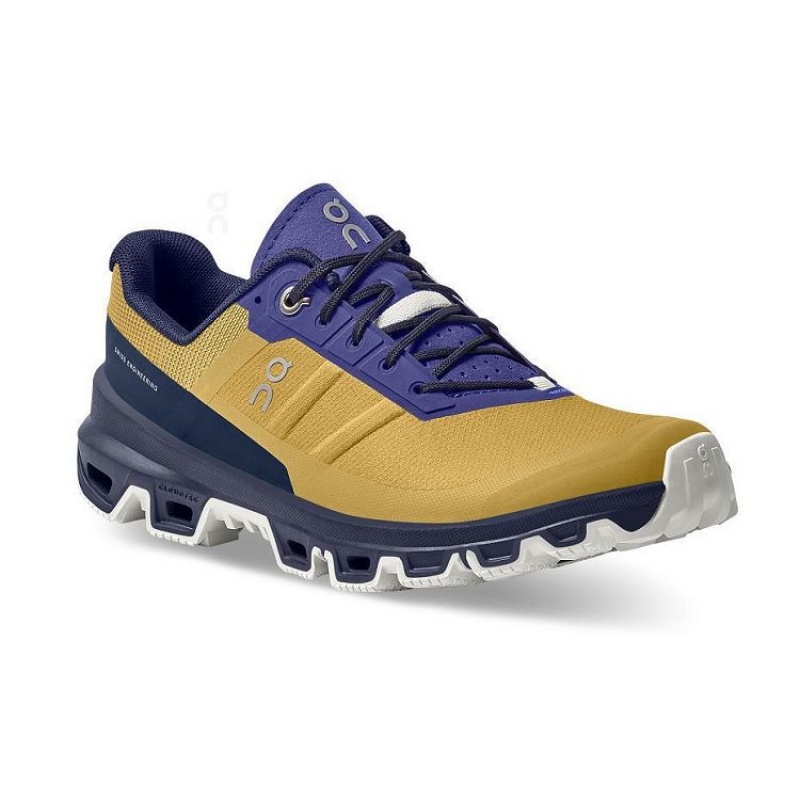 Yellow / Purple Women On Cloud Cloudventure Trail Running Shoes | IE_ON8985