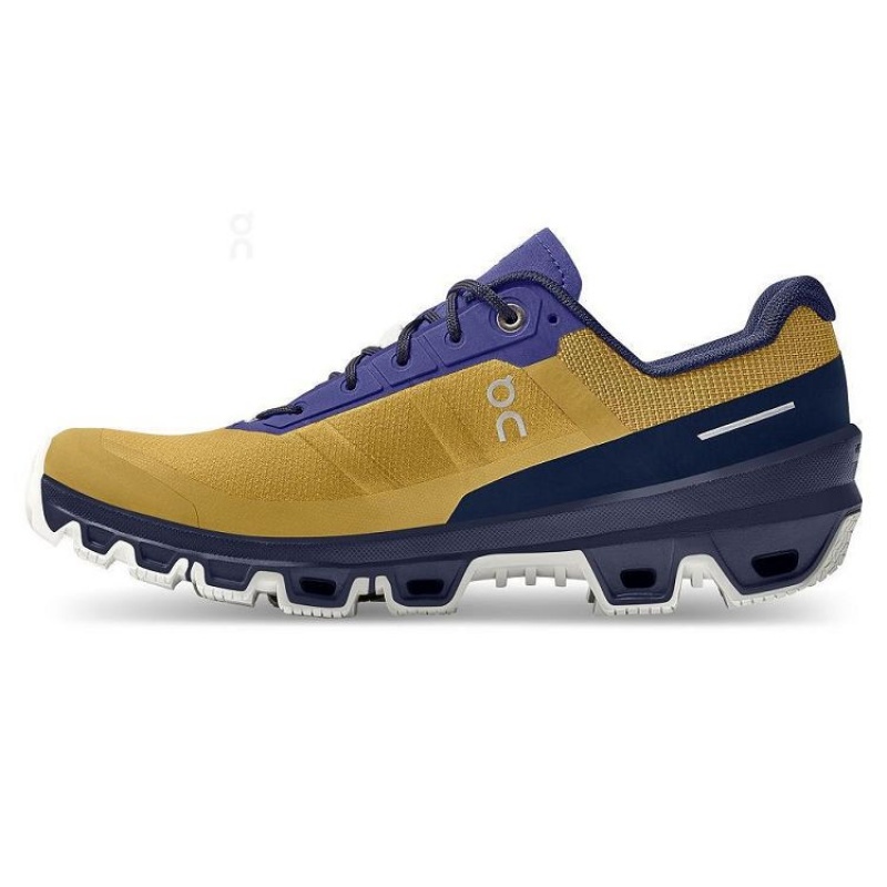 Yellow / Purple Women On Cloud Cloudventure Hiking Shoes | IE_ON8701